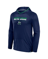 Fanatics Men's Navy/Green Notre Dame Fighting Irish Transitional Hoodie T-Shirt