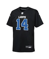 Nike Big Boys and Girls Amon-Ra St. Brown Carbon Black Detroit Lions Fashion Game Jersey