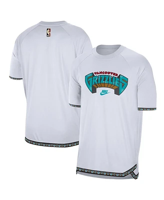 Nike Men's White Memphis Grizzlies 2024/25 Classic Edition Pregame Shooting T-Shirt