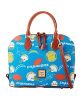 Dooney & Bourke Los Angeles Chargers Game Day Zip Satchel