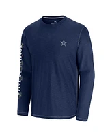 Tommy Bahama Men's Blue Dallas Cowboys Oasis Endzone Lux Long Sleeve T-Shirt