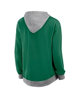 Logo Athletic Women's Kelly Green Dallas Stars Hit It French Terry Full-Zip Hoodie