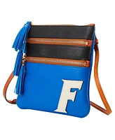 Dooney & Bourke Florida Gators Infield Triple Zip Crossbody Purse