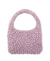 Nina All Over Beaded Hobo Bag