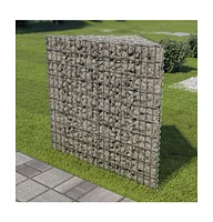 Gabion Raised Bed Galvanized Steel 29.5"x29.5"x39.4"