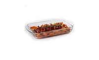 Glass 3-Piece Bakeware Oven Safe Casserole Baking Dish Set