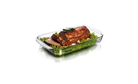 Glass 3-Piece Bakeware Oven Safe Casserole Baking Dish Set