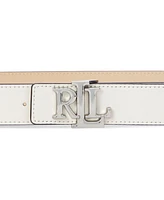 Lauren Ralph Logo Reversible Leather Belt
