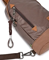 Tsd Brand Urban Light Coated Canvas Sling Bag