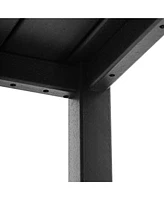 Kids Outdoor Patio Furniture Hdpe 30" Wide Square Dining Table