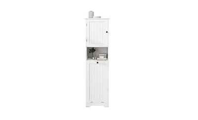 Laundry Cabinet – Space-Saving Storage for Laundry Room with Shelves and Organization Solutions