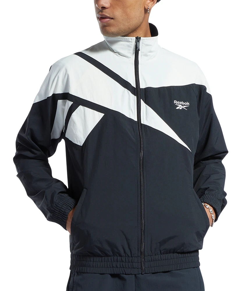 Reebok Men's Colorblocked Zip Front Jacket