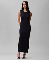 Calvin Klein Women's Ribbed Maxi Dress