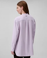 Calvin Klein Women's Relaxed V-Neck Popover Tunic