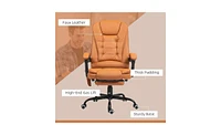 Executive Office Chair with Massage and Heating Options for Relaxation