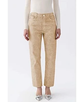 Nocturne Women's Mom Fit Jeans