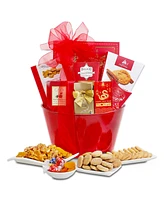 Alder Creek Gift Baskets Lunar New Year Gift Basket, 9 Items