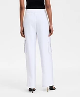 I.n.c. International Concepts Women's Straight-Leg Cargo Pants, Exclusively at Macy's