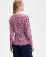 I.n.c. International Concepts Women's Dolman-Sleeve Top, Exclusively at Macy's