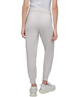 Dkny Sport Women's Logo-Drawstring High-Rise Joggers