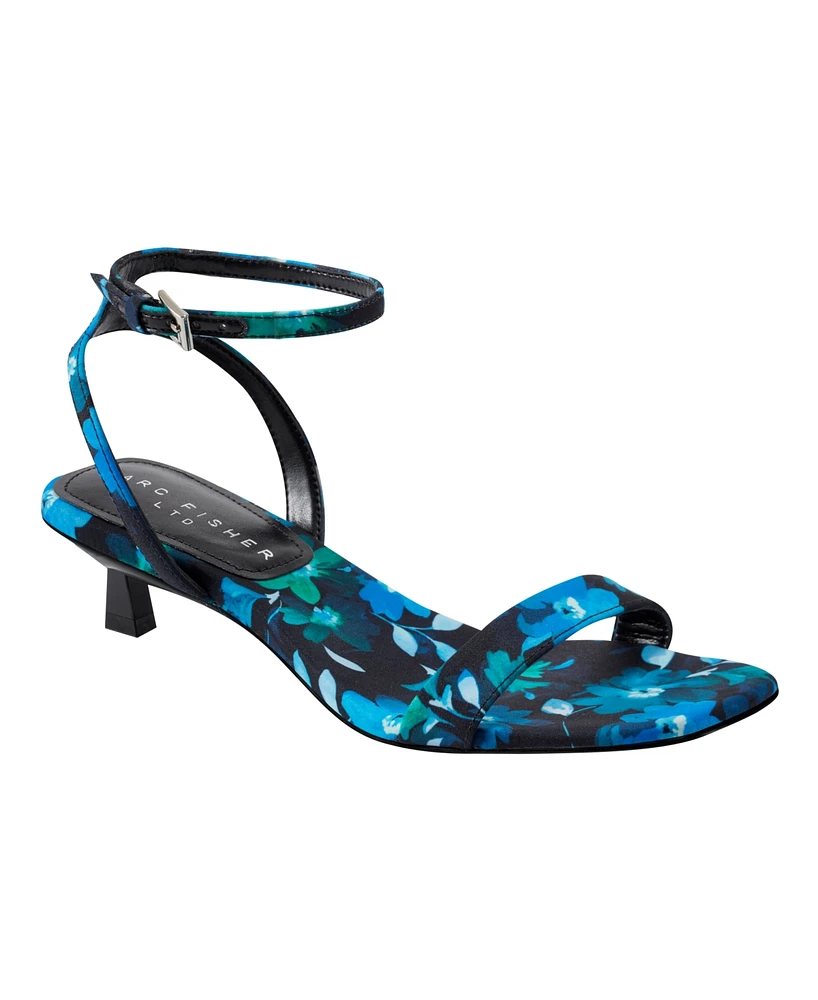 Marc Fisher Ltd Women's Alona Kitten Heel Sandals