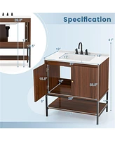 Bathroom Sink Set with Modern Design and Functional Fixtures for Stylish Bathrooms