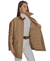 Donna Karan New York Women's Oversized Barn Jacket