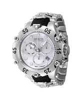 Invicta Men's 47156 Reserve Quartz Chronograph White, Silver Dial Watch