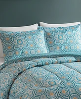 Addison Park Matteo Reversible Printed 8-Pc. Comforter Sets, Exclusively at Macy's