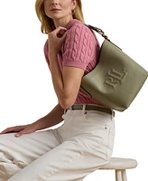Lauren Ralph Lauren Leather Medium Witley Bucket Bag