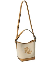 Lauren Ralph Lauren Canvas Small Witley Bucket Bag