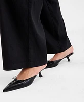 I.n.c. International Concepts Women's Caetti Pointed Toe Heeled Mules, Exclusively at Macy's