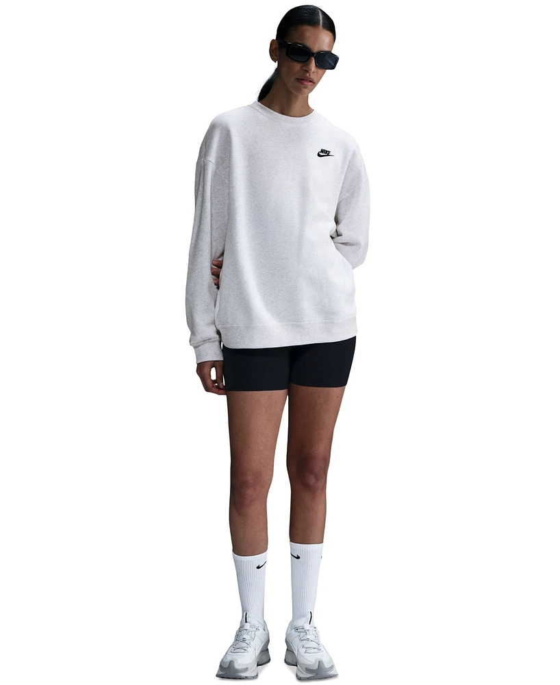 Nike Sportswear Women's Club Fleece Loose Crewneck Sweatshirt