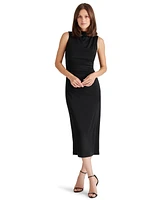 Steve Madden Women's Mo Mock Neck Midi Dress