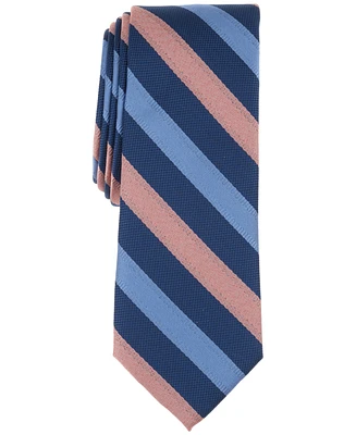 Bar Iii Men's Gravel Stripe Tie, Exclusively at Macy's