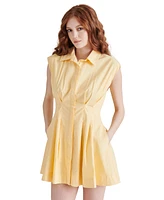 Steve Madden Women's Maisha Pintucked Mini Dress