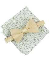 Bar Iii Men's Solid Bow Tie & Pocket Square Set, Exclusively at Macy's