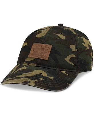 Levi's Men's Dirty Wash Camo Baseball Hat