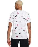 Nike Sportswear Men's Cotton Printed T-Shirt