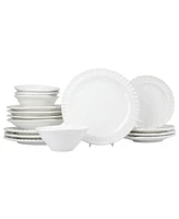 Vietri Pietra Serena Sixteen-Piece Place Setting, Service for 4