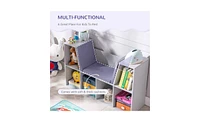 Toy Storage Cabinet for Neat and Organized Playrooms or Kids' Bedrooms