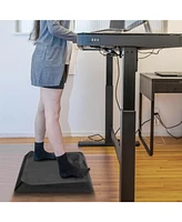 Portable Anti-Fatigue Standing Mat with Massage Point and Diverse Terrain for Office and Home