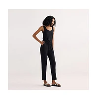 Relaxed Drawstring Jumpsuit