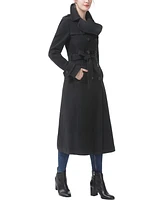 kimi + kai Women's Charlotte Wool Blend Maxi Trench Coat