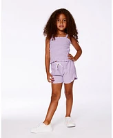 Deux par Big Girls Smocked Tank Top Lilac