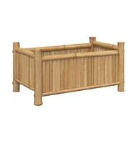 Planter 19.7"x11.8"x9.8" Bamboo