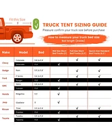 2 Person Portable Pickup Tent with Carry Bag