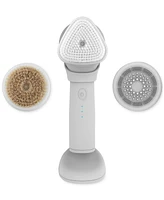 Skn by Conair Daily Glow Kit Sonic Trio Facial Brush