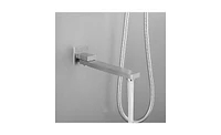 Shower System 10 Inch Square Bathroom Luxury Rain Mixer Shower Combo Set