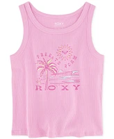 Roxy Big Girls Free To Roam Fitted Stretchy Tank Top